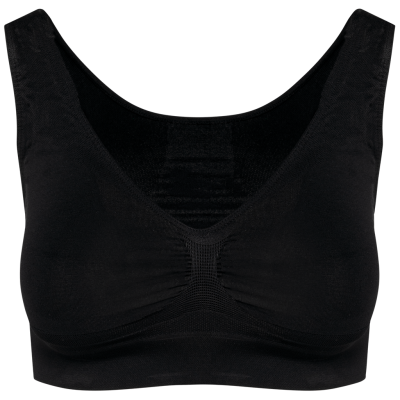 Eco-friendly seamless push-up bra